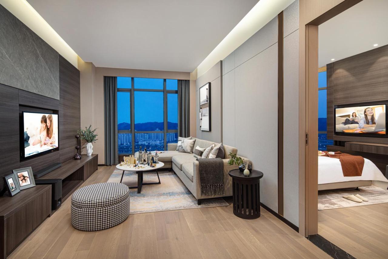 Rezen Hotel Zhuhai Hengqin Border And Exhibition Center Branch Eksteriør billede