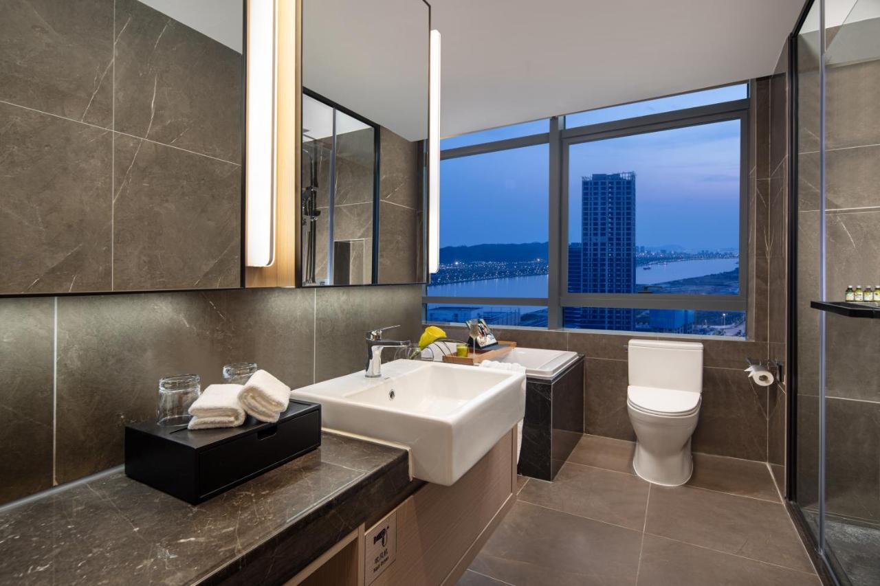 Rezen Hotel Zhuhai Hengqin Border And Exhibition Center Branch Eksteriør billede
